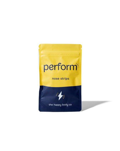 Perform Nose Strips nasal strips pack by The Happy Body Co