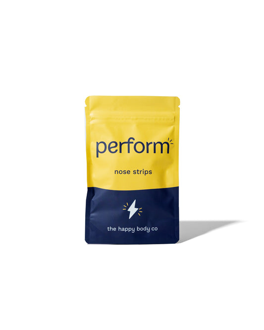 Perform Nose Strips nasal strips pack by The Happy Body Co